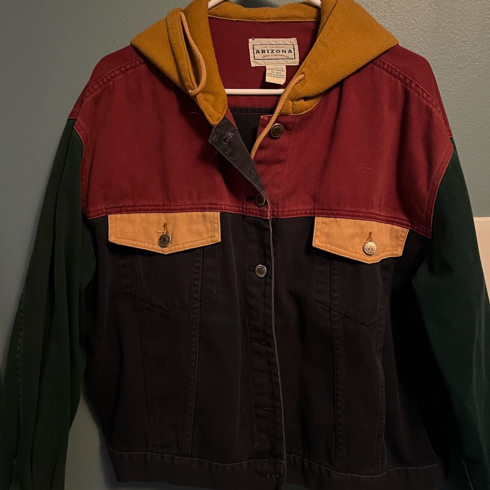 Arizona Jean Company Block Colored Jacket Sz. XL